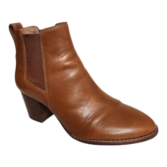 Madewell The Elspeth Chelsea Boot Brown Size 7 - Picture 1 of 12